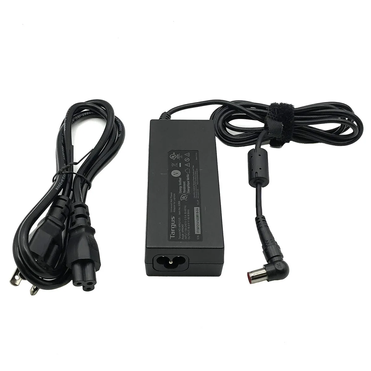 Targus Targus APA30US 90W 19.5V power adapter with "R" tip — product photo