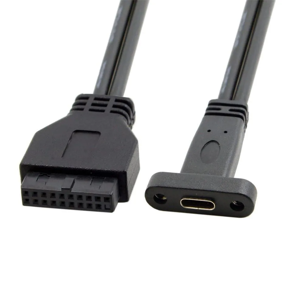 Vszerda Vszerda USB 3.1 Type-C Female to USB 3.0 19-pin Header Cable 40cm — product photo