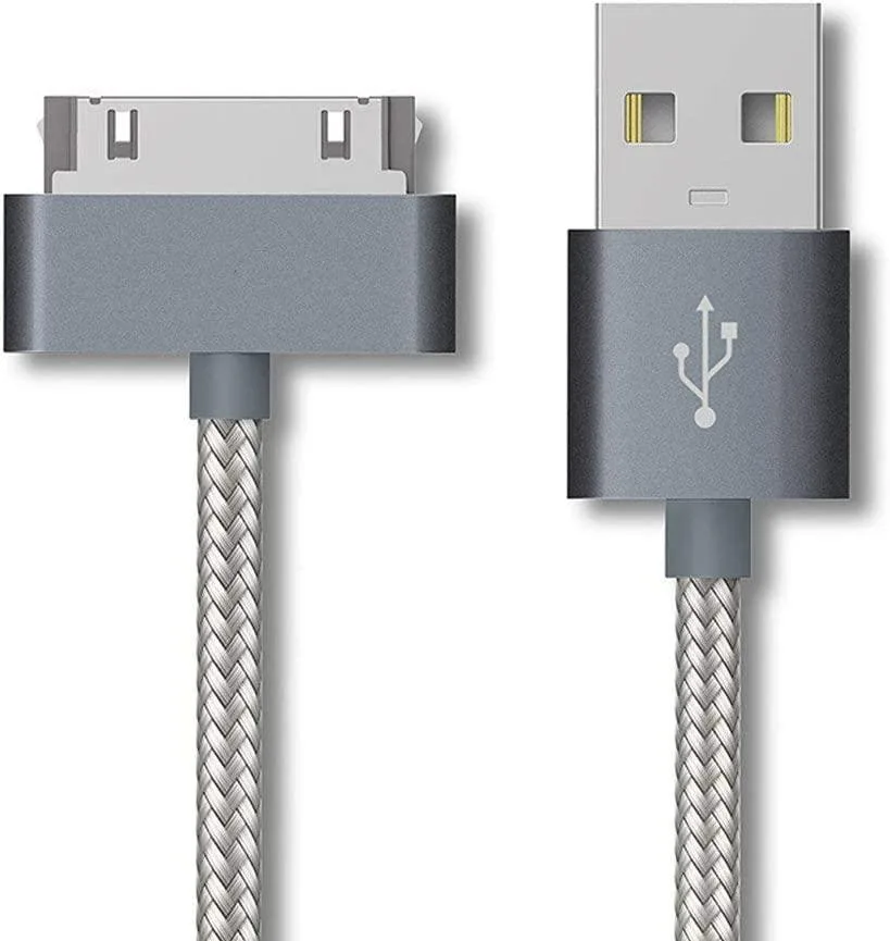 IESSENTIALS IESSENTIALS 30 pin USB Charging Data/Sync Cable Cord — product photo