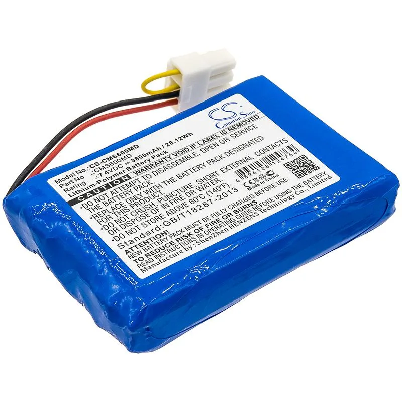 Cameron &amp; Co Cameron &amp; Co DS-CS-CMS600MD 7.4V 3.8Ah Li-Polymer Battery Blue — product photo