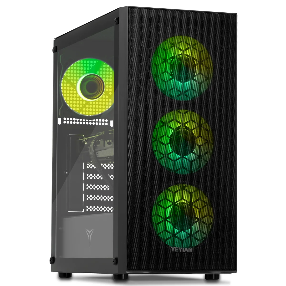 YEYIAN YEYIAN YPI-YU44F0C-5601N gaming PC i5-14400F RTX 5060 8GB 32GB DDR5 1TB NVME 650W Gold — product photo