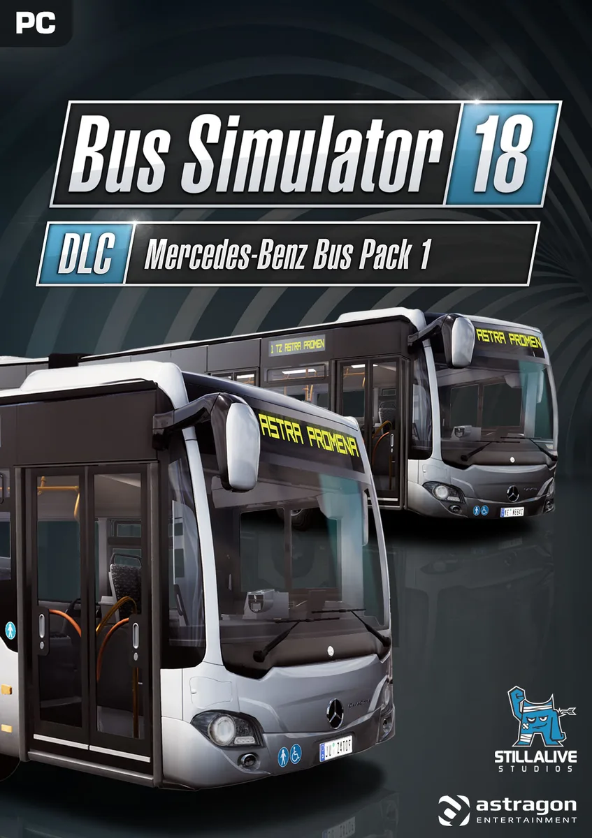 Astragon Astragon 67035 Bus Simulator 18 Mercedes-Benz Bus Pack 1 downloadable game — product photo