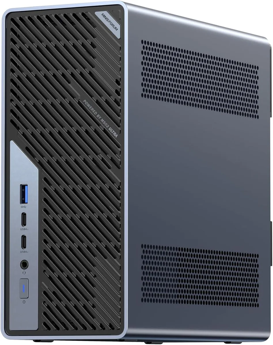 minisforum minisforum DeskMini Core Ultra 9 285HX 24-core barebone mini PC — product photo