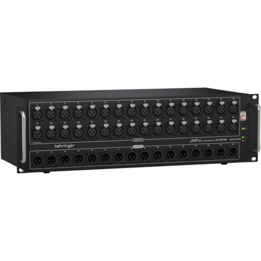 Behringer Behringer S32 Digital I/O Stage Box 32 preamps 16 outputs — product photo