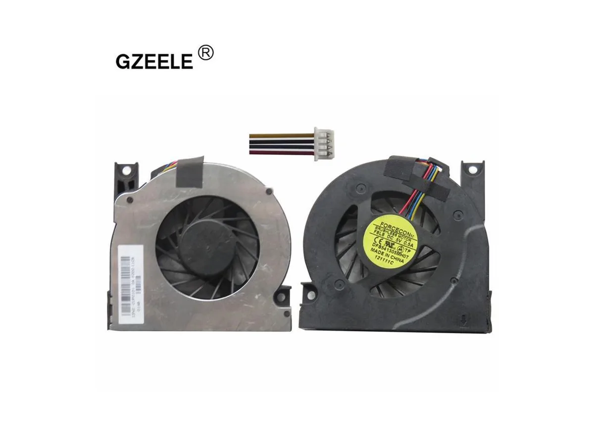 Fans Fans 5V 1.9W 4-Wire CPU Cooler ASUS A9T A94 X51 X50S X53 X50Q X50Z X50M F5 X50SL X50V GB0575PFV1-A — product photo