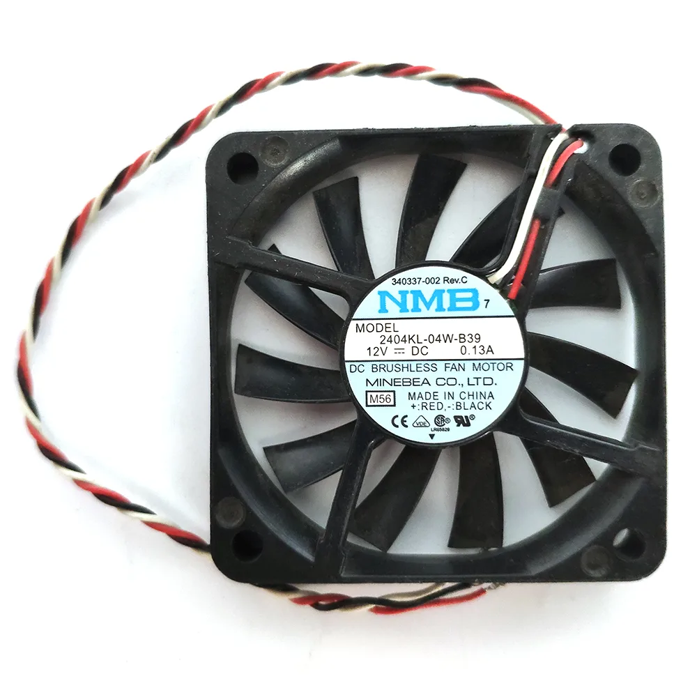 Fans Fans 2404KL-04W-B39Lead 12V 0.13A 60x60x10mm case fan — product photo