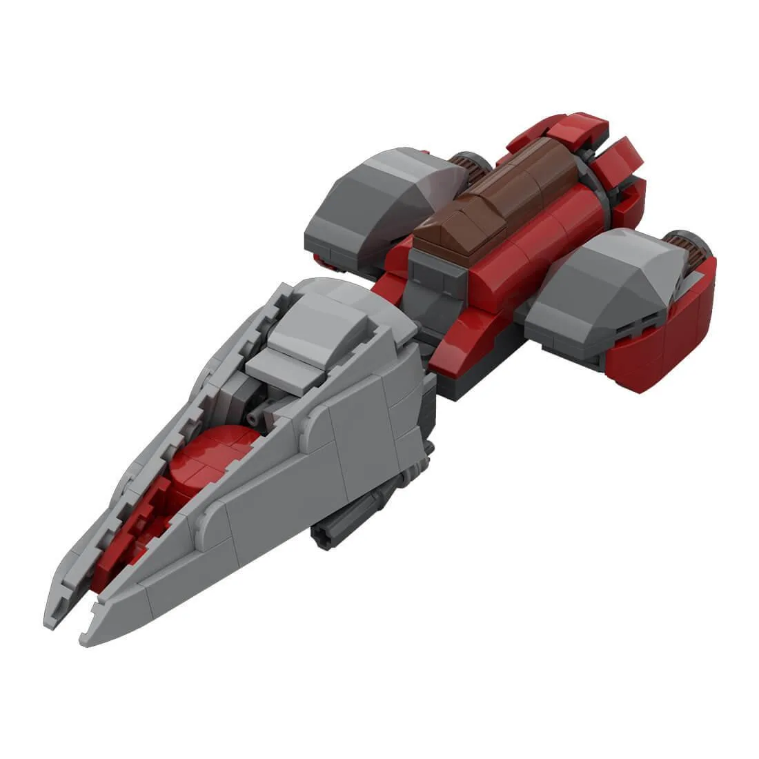ZITIANYOUBUILD ZITIANYOUBUILD 234 Terran-Vulture Star Warship MOC-142495 Educational Building Set — product photo