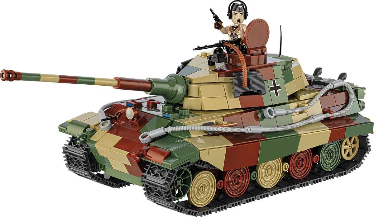 Cobi Cobi 3113 WWII Panzer VI Ausf. B Konigstiger Tank 1:35 Scale 802 Pieces Educational — product photo