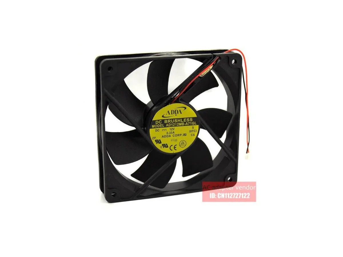 Fans Fans AD1212MB-A70GL 12V .33A 2 wire 12025 case fan — product photo
