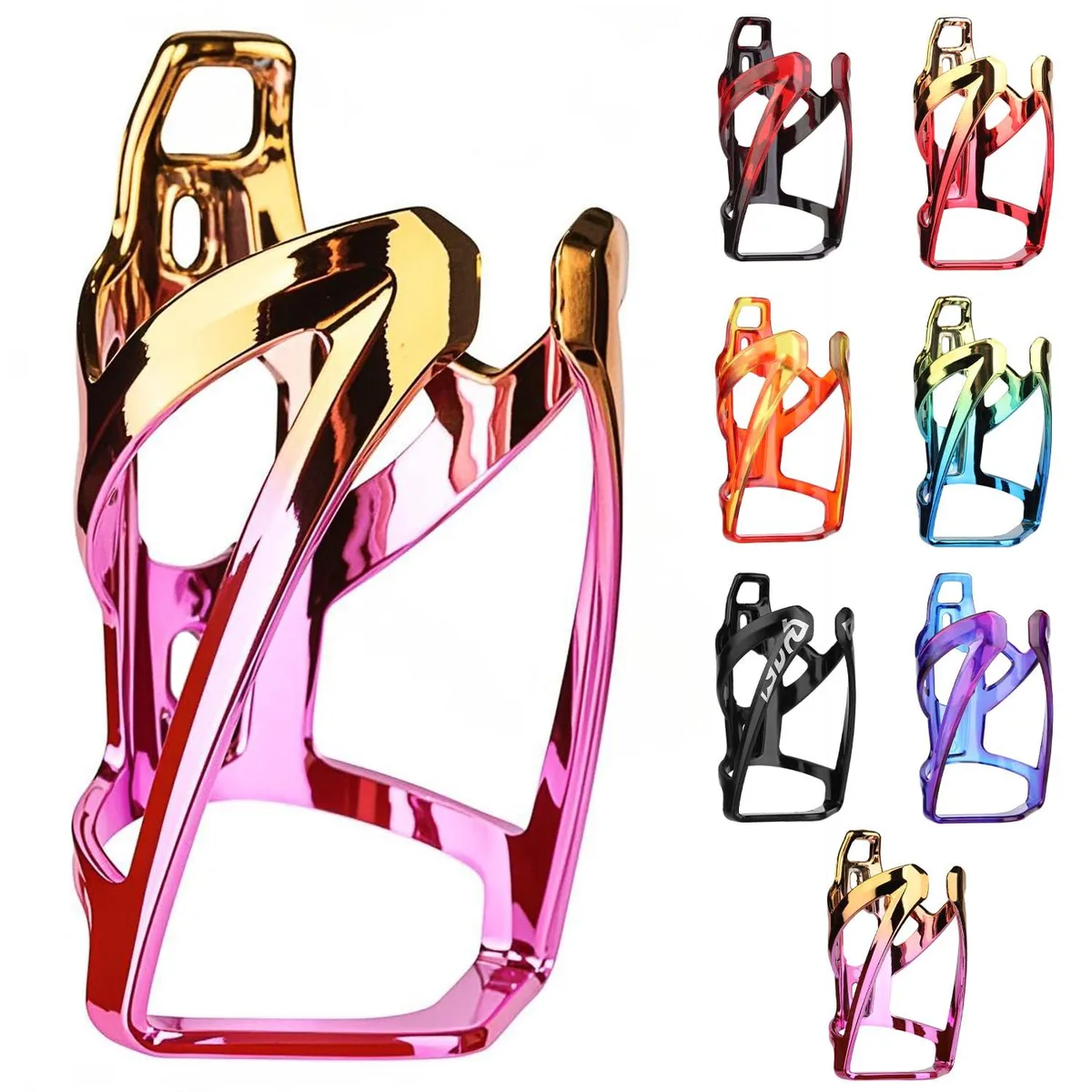  Hollywood Racks DHBBH Bottle Cage Dazzle Yellow Pink — product photo