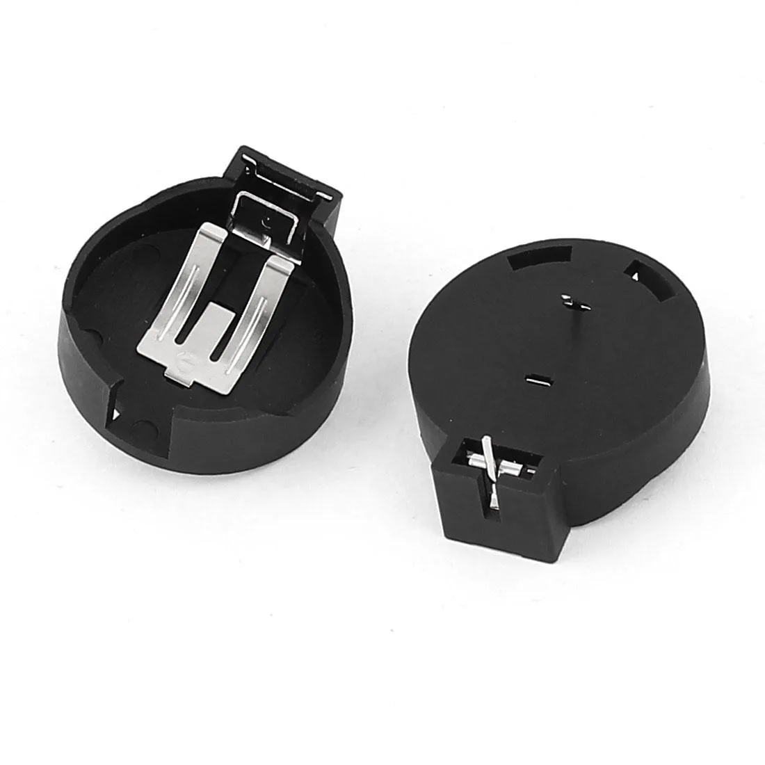 Unique-Bargains Unique-Bargains Battery Holder Case Black for CR2450 LIR2450 2PCS — product photo