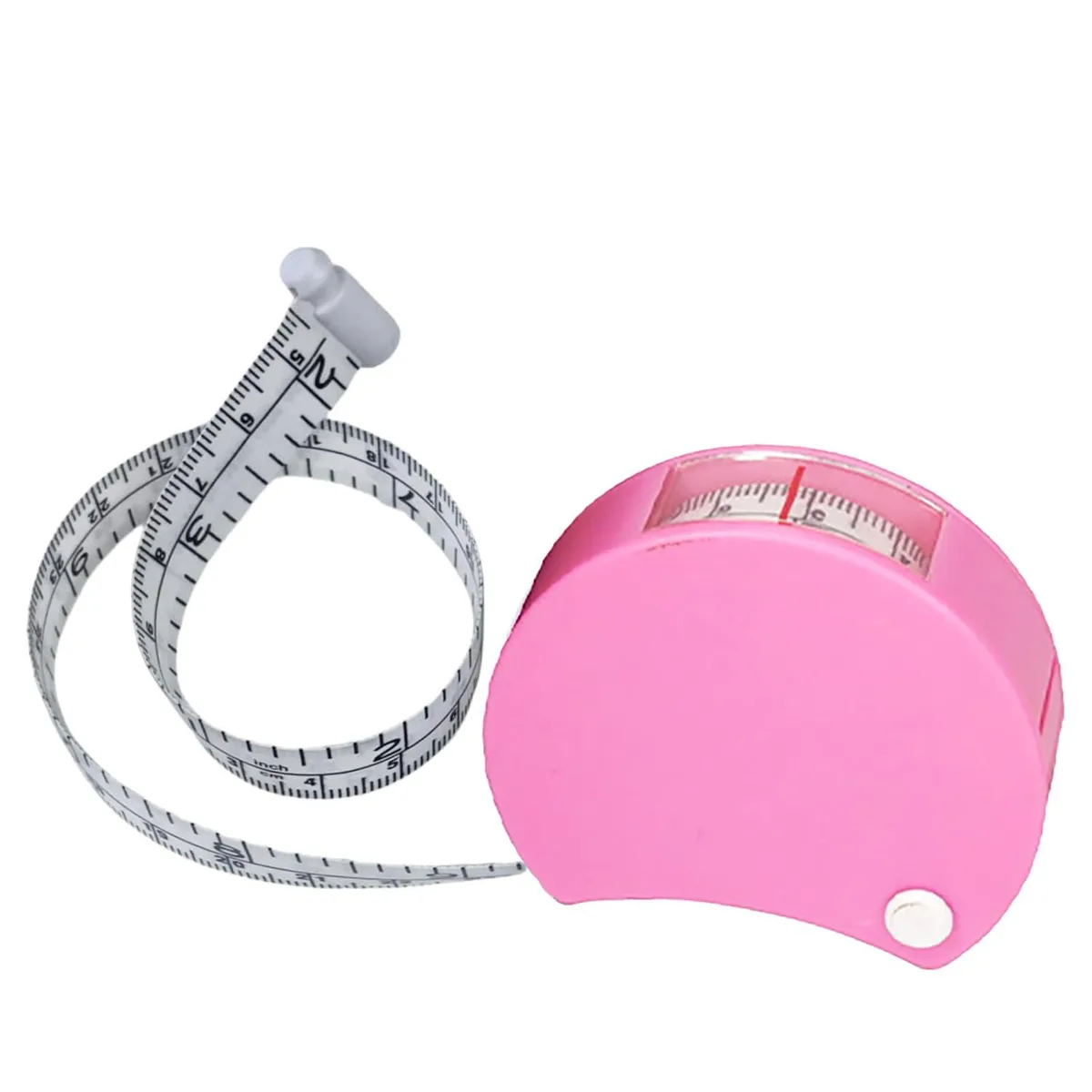  Perfect Body Measuring Tape 60 Inch 150 cm Automatic Telescopic Pink — product photo