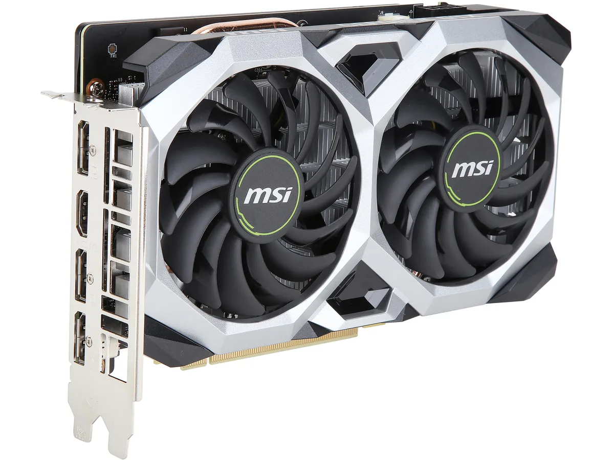 MSI MSI 1660 VENTUS XS 6G OC graphics card — product photo