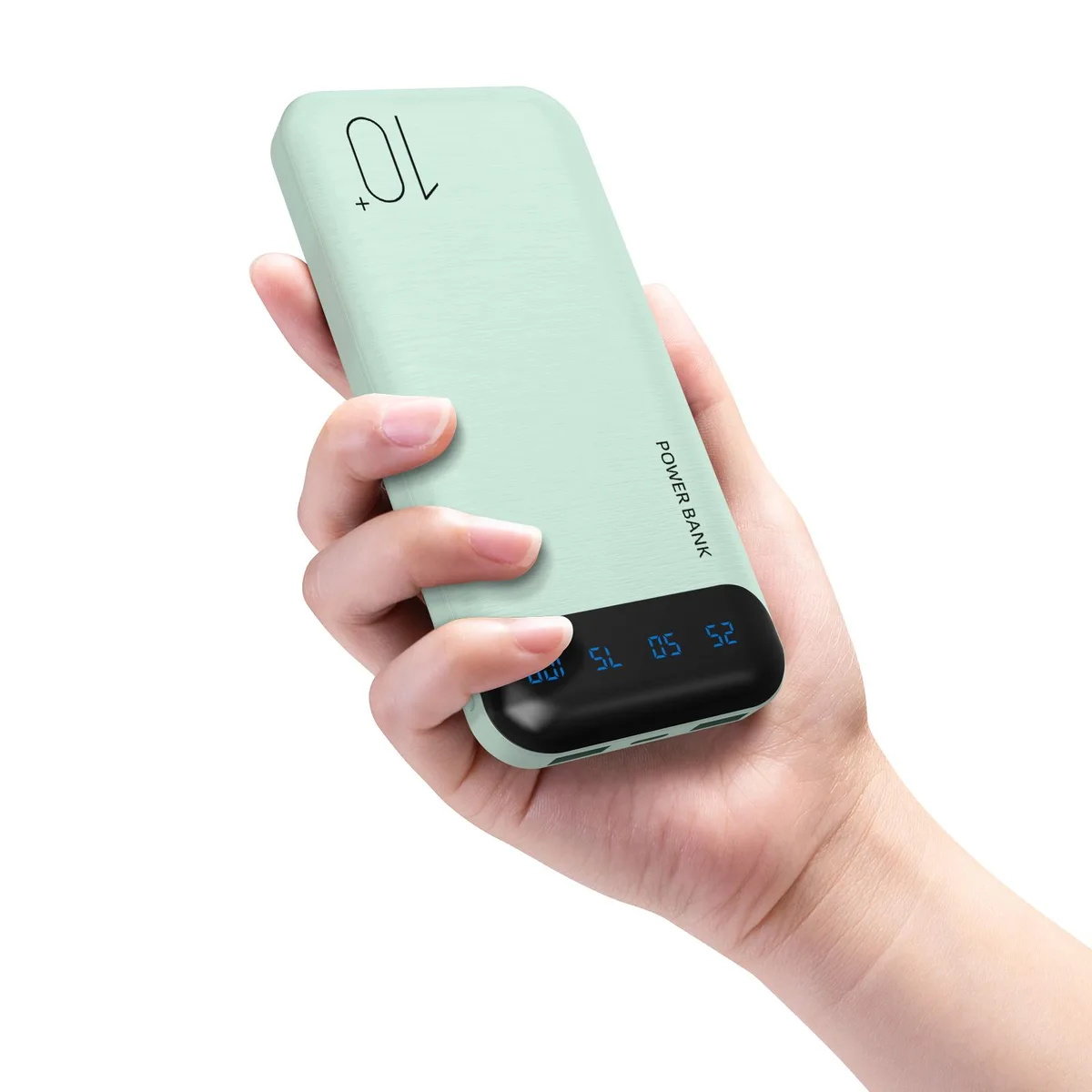 JONKUU JONKUU Y1G 10000mAh power bank green — product photo
