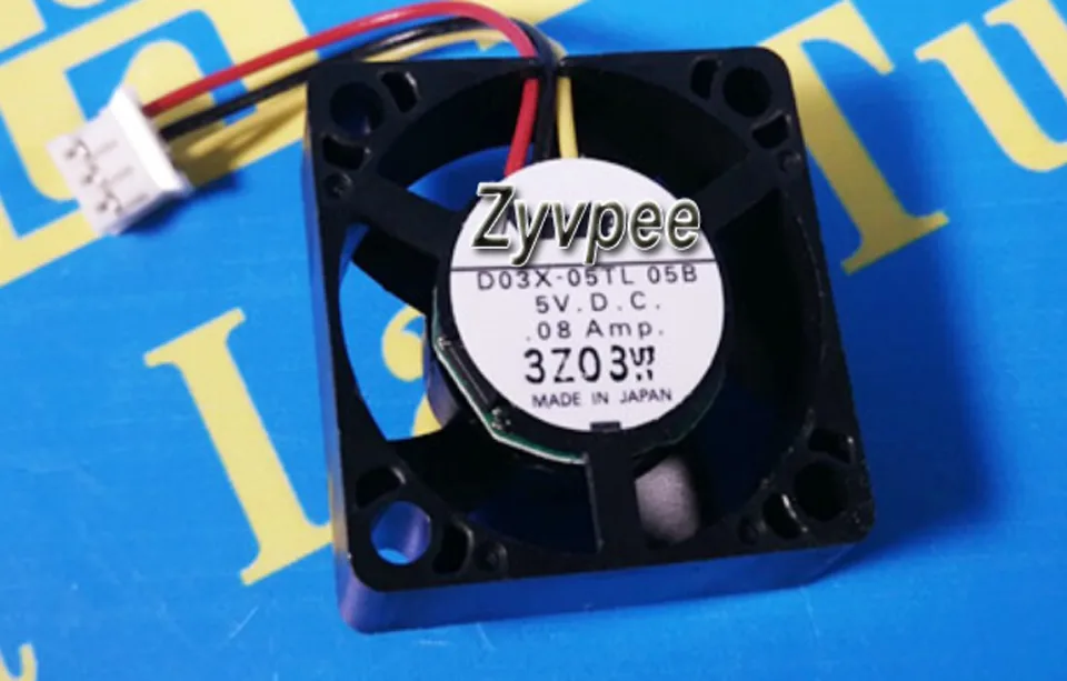 Zyvpee Zyvpee D03X-05TL 30x10mm 3-pin ball bearing case fan — product photo