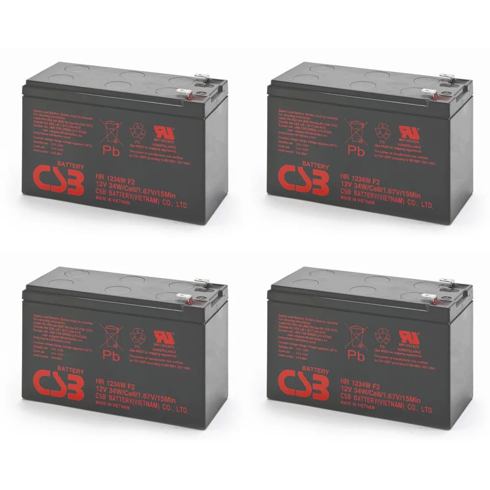 CSB Battery CSB Battery HR1234W 12V 9Ah AGM battery F2 — product photo