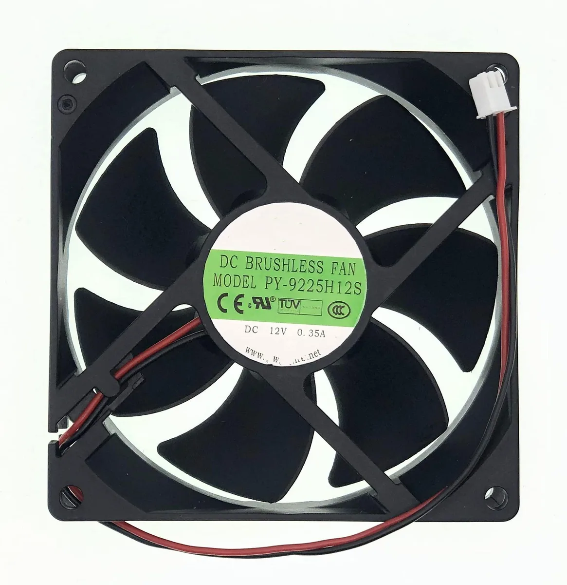 Vszerda Vszerda PY-9225H12S 9025 DC 12V .35A 90X90X25mm 2-pin gadget — product photo