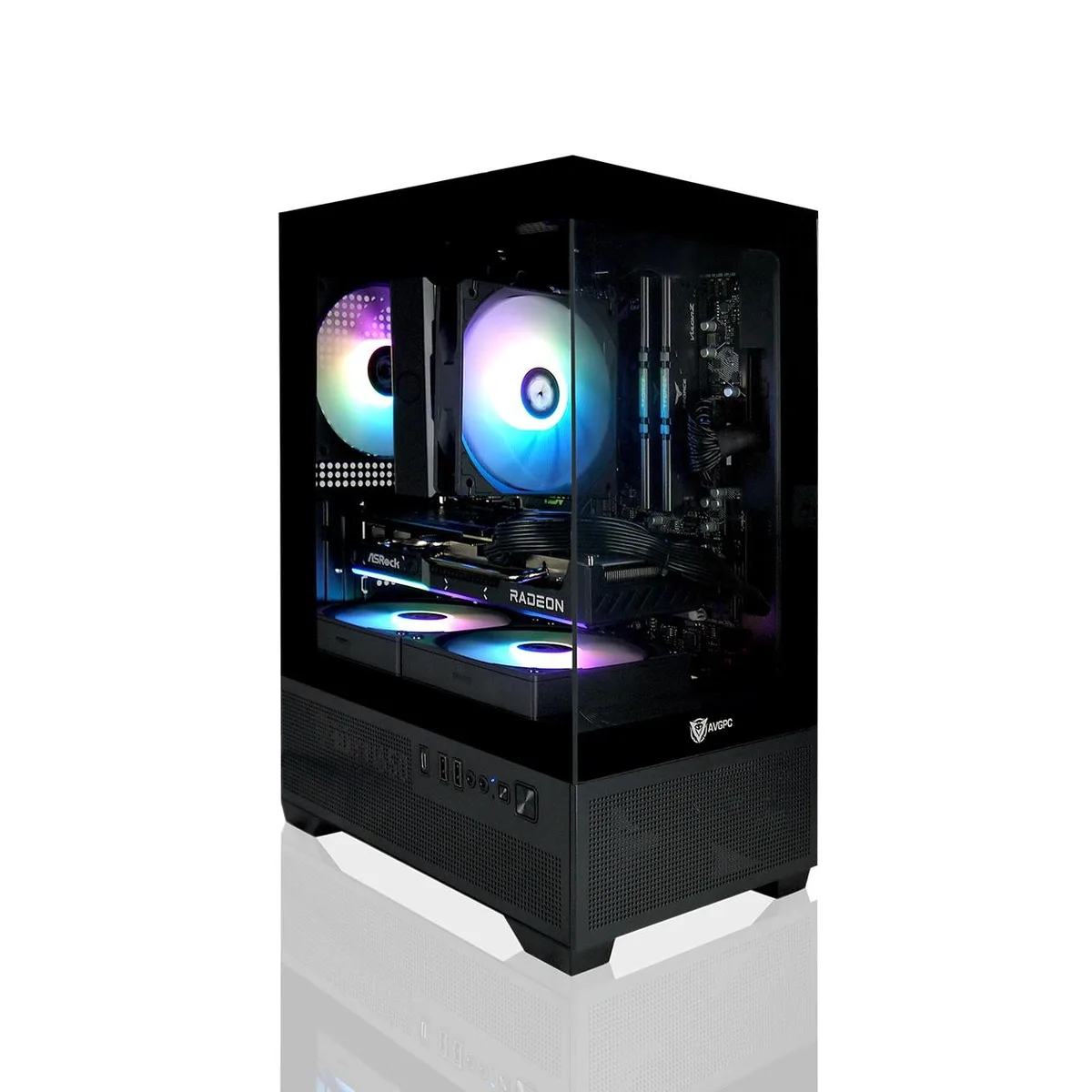 AVGPC AVGPC Mini-X i5-11400F ARC B580 12G 32GB 1TB gaming PC — product photo