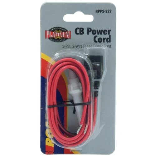 RoadPro RoadPro RPPS-227 3-Pin 2-Wire 16GA Power Harness — product photo