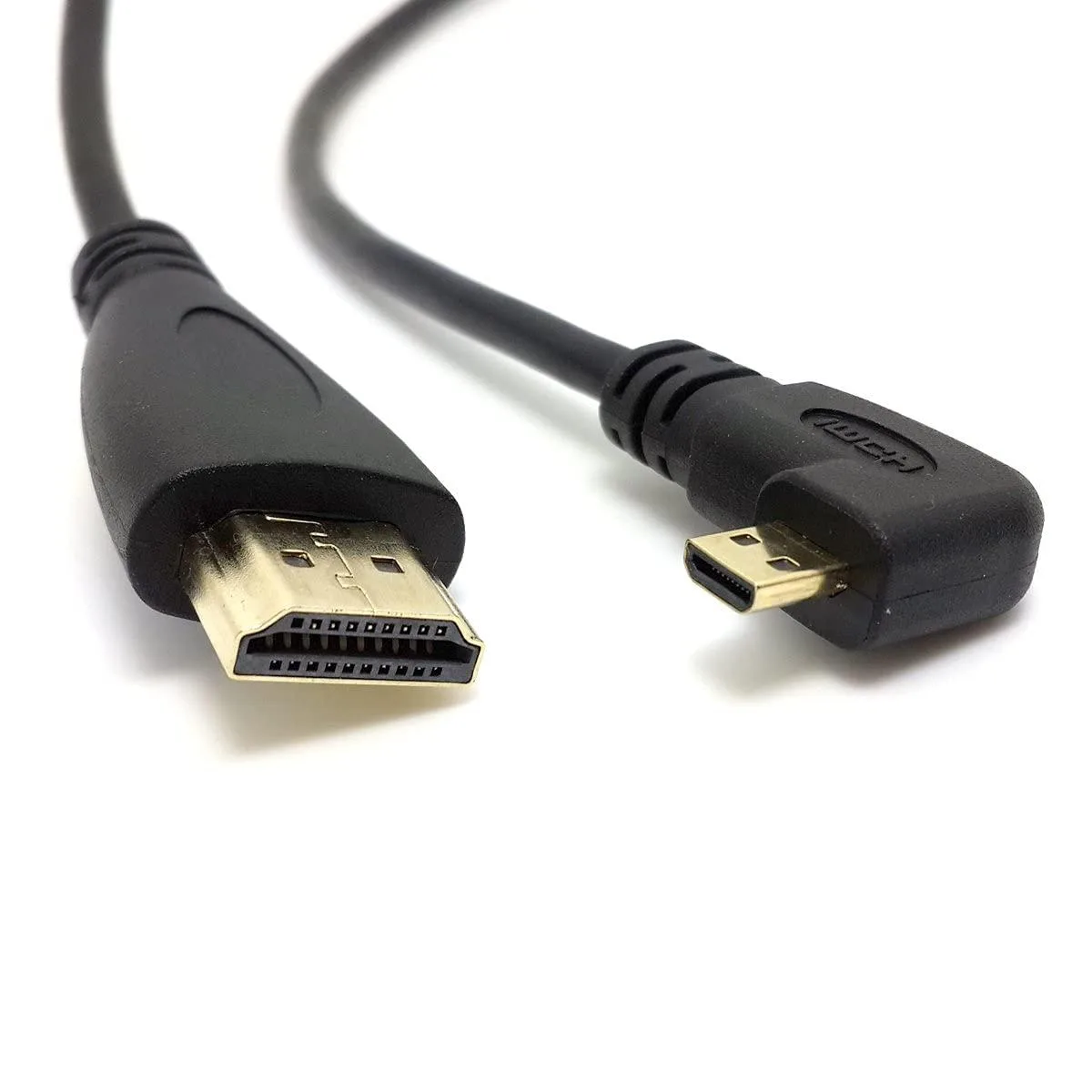 LORDWORLD LORDWORLD Right Angled 90 Degree Micro HDMI to HDMI Cable 150cm — product photo