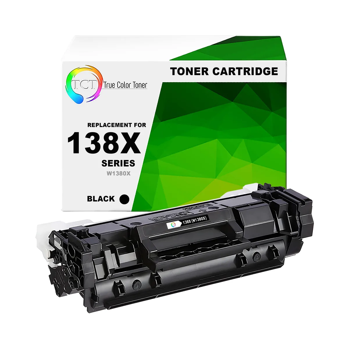 TCT TCT 138X Toner Cartridge W1380X Black High Yield 4000 Pages — product photo