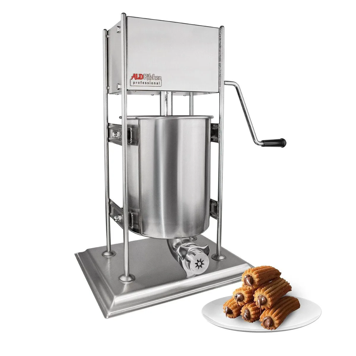 ALDKitchen ALDKitchen A-FV10L Churro Maker Vertical 10L Stainless Steel Manual — product photo