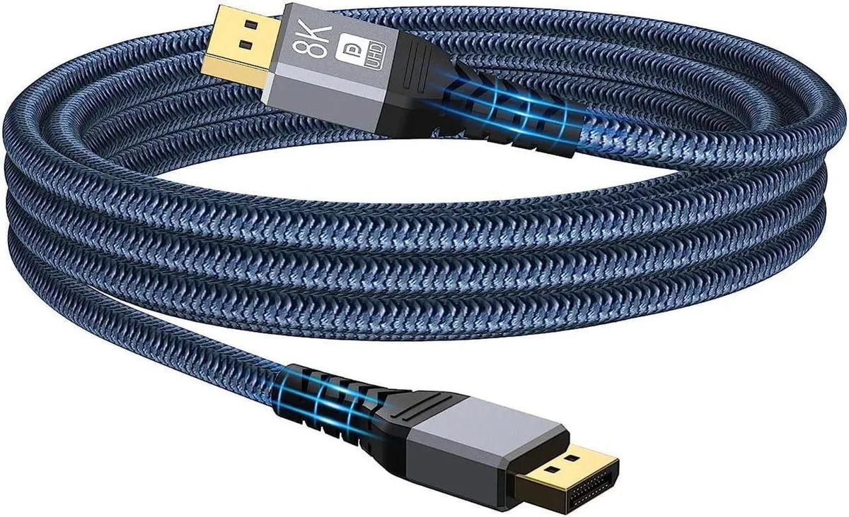 SMUGDESK SMUGDESK DisplayPort 1.4 cable 3.3 ft 8K 60 Hz 4K 144 Hz 1440p 165 Hz — product photo
