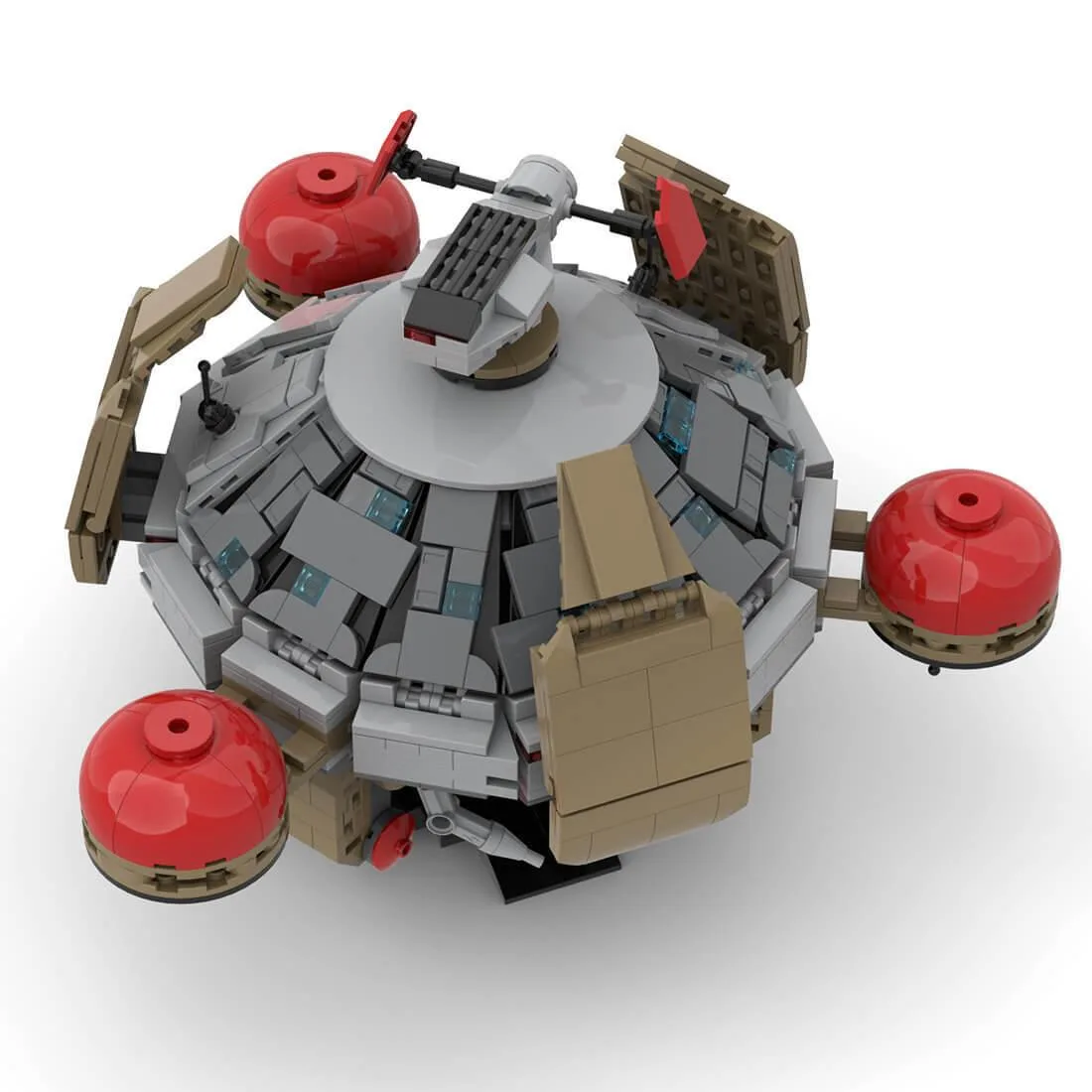 ZITIANYOUBUILD ZITIANYOUBUILD MOC-144111 Terran Science Vessel 872PCS — product photo