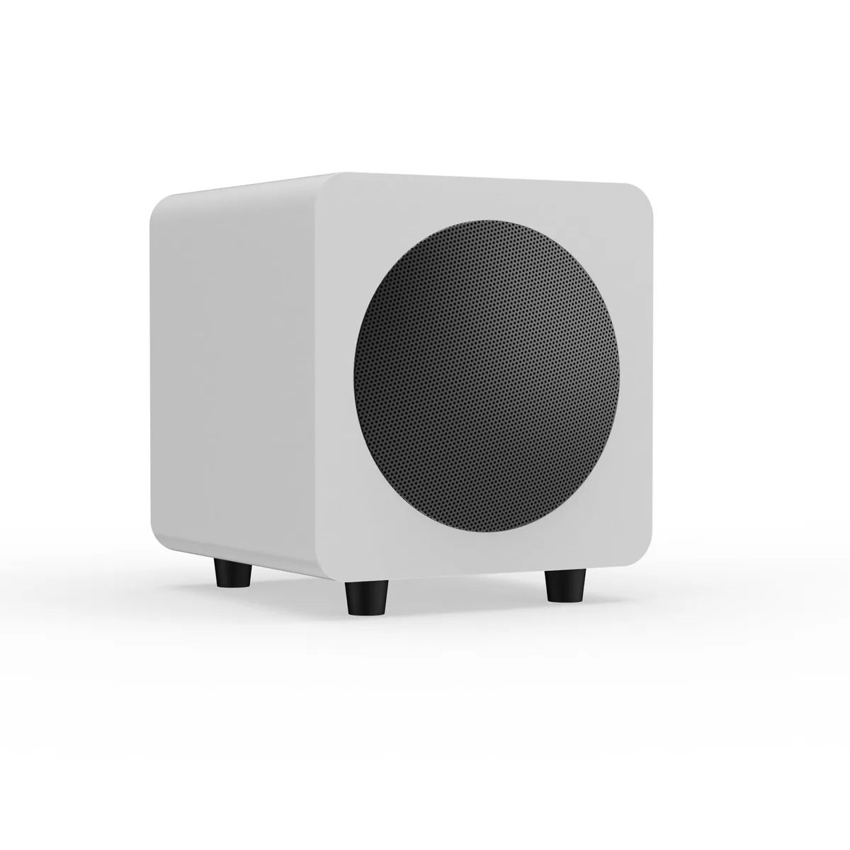 Kanto Kanto SUB6VMW 6" 200W Peak Powered Subwoofer Matte White — product photo