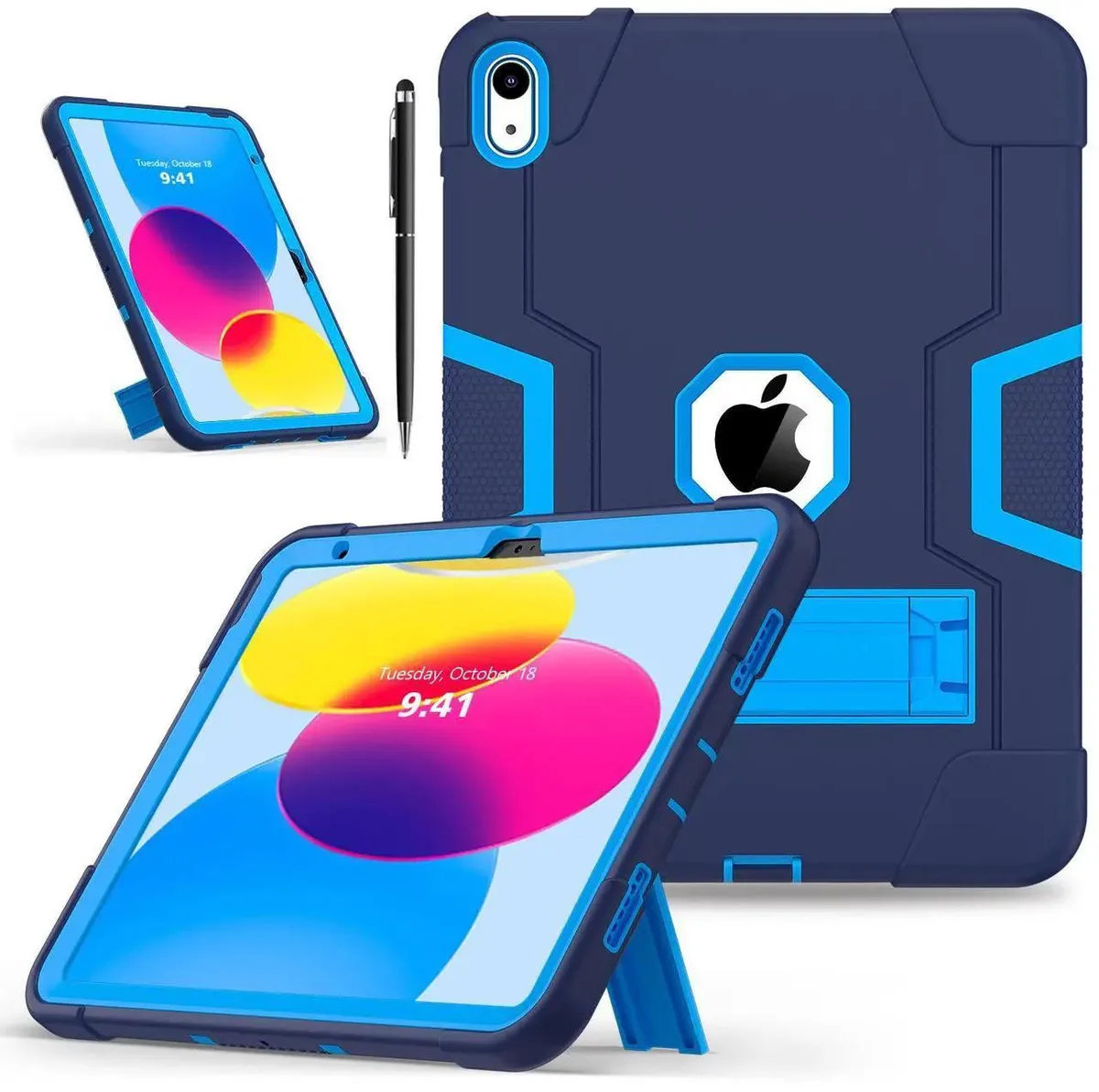 BONAEVER BONAEVER A3360/A3361/A3362 iPad Pro 13 inch M5 2025 M4 2024 case Navy Blue — product photo