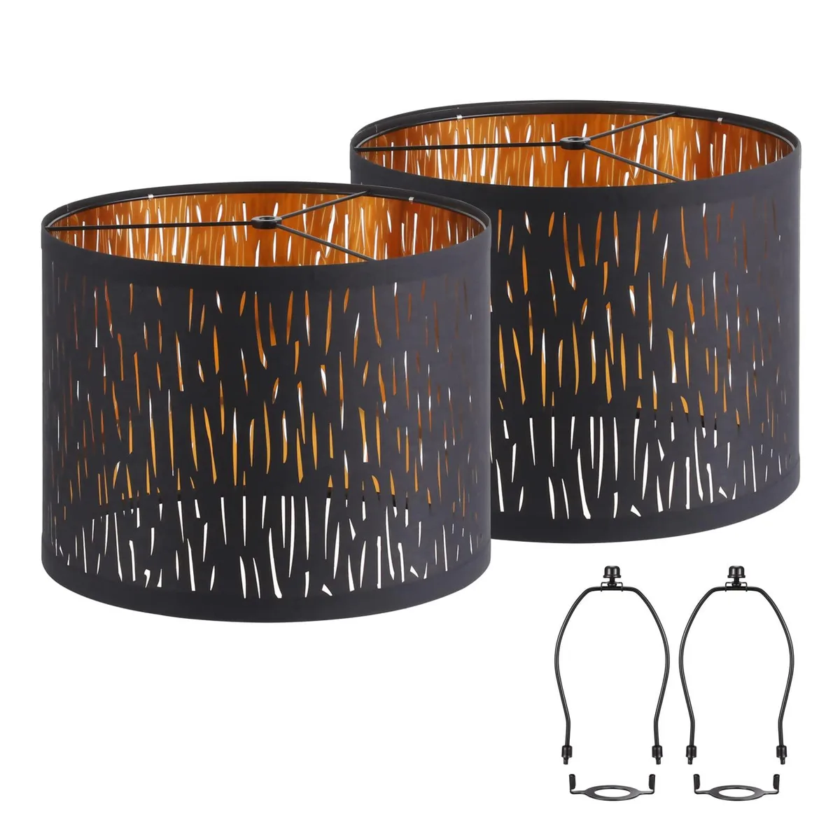  Luvkczc 2TL-31005H shade set of 2, 12.7 in x 10 in — product photo