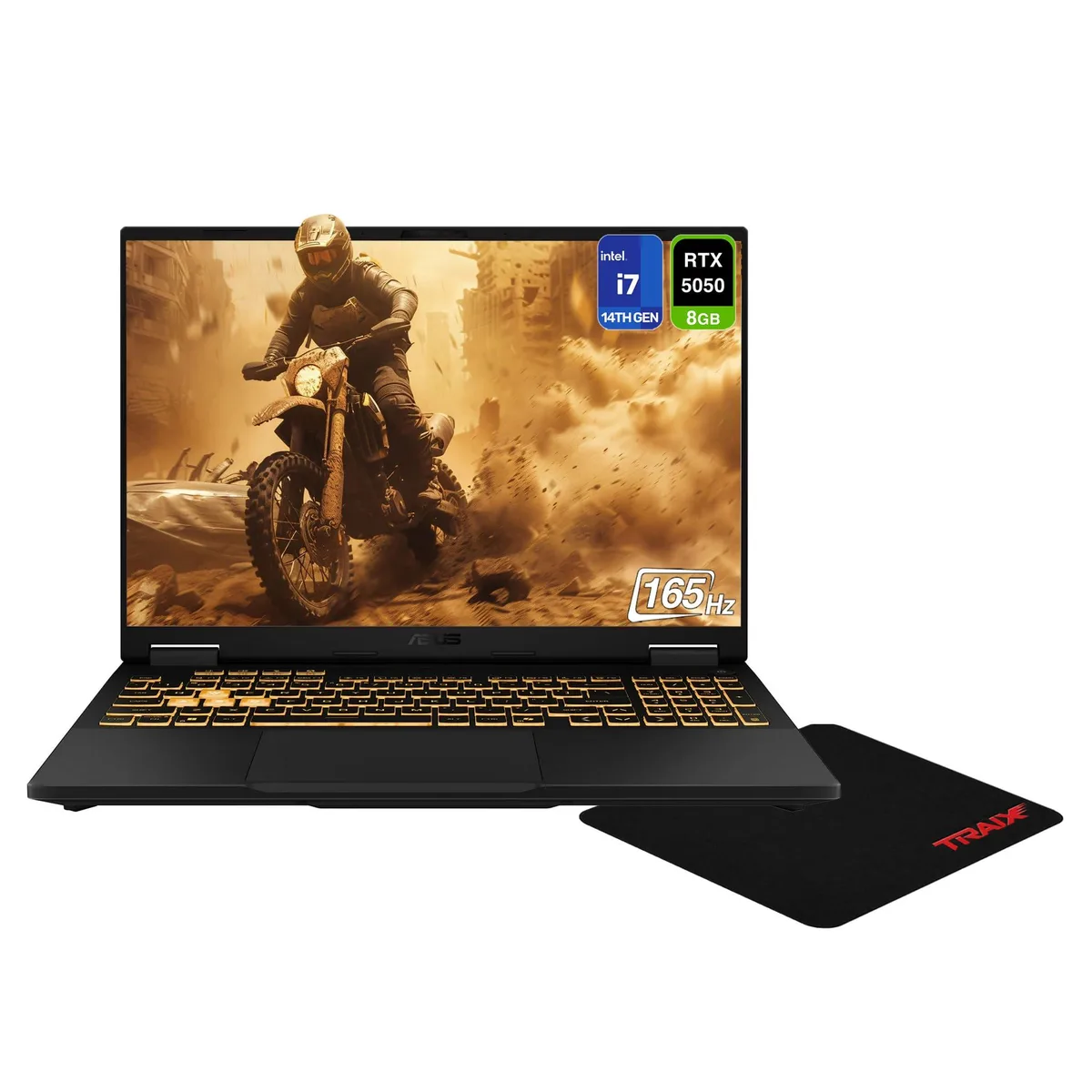 ASUS ASUS TUF Gaming F16 laptop FX608JHR-ES73H500 i7-14650HX 16 GB 1 TB RTX 5050 165 Hz Jaeger Gray — product photo