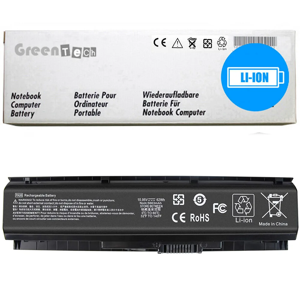 NShi NShi PA06 62WHR 6-cell laptop battery for HP OMEN 17-W 17-AB — product photo