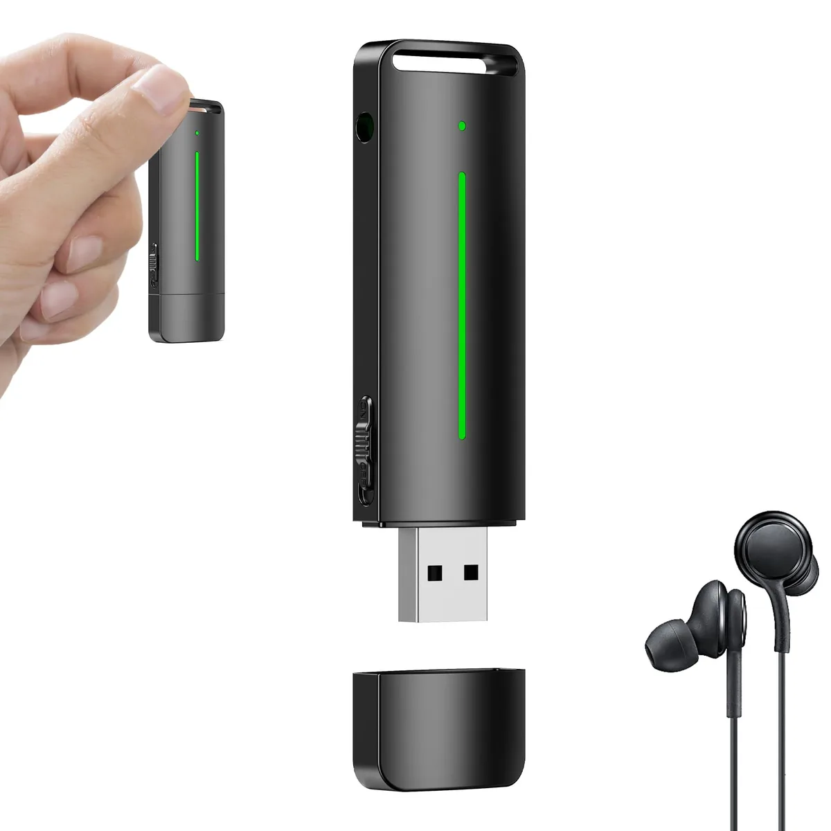  JUSTSTONE 2026LYBU2 64 GB Voice Recorder — product photo