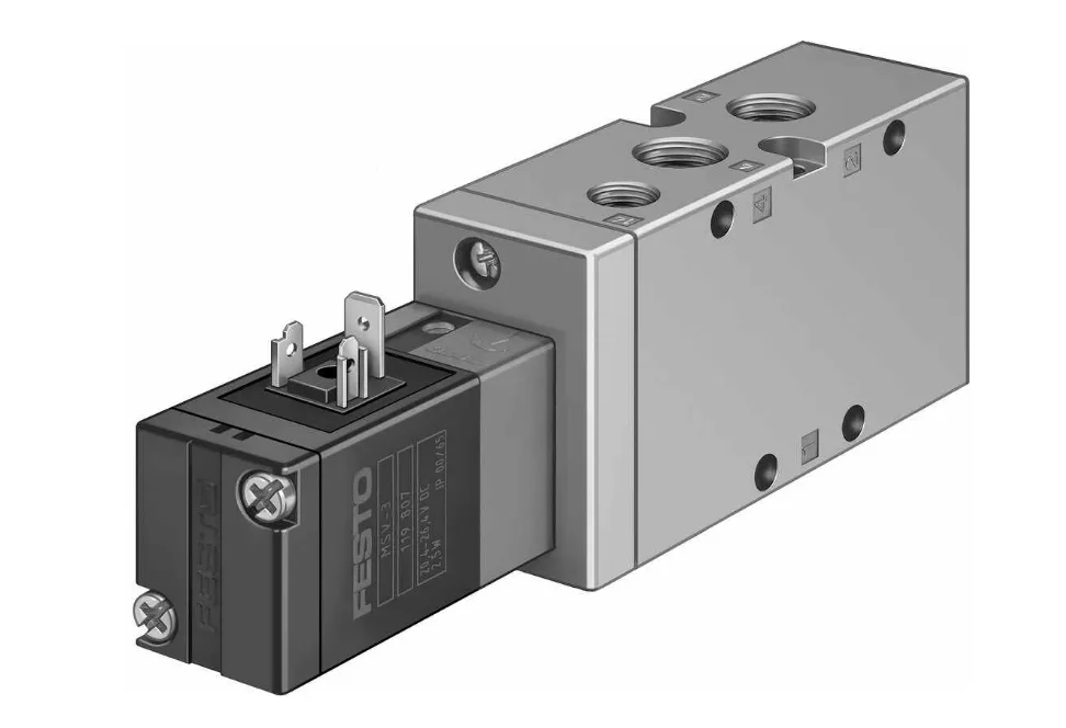 Festo Festo MVH-5-1/4-L-S-B 33184 air solenoid valve — product photo