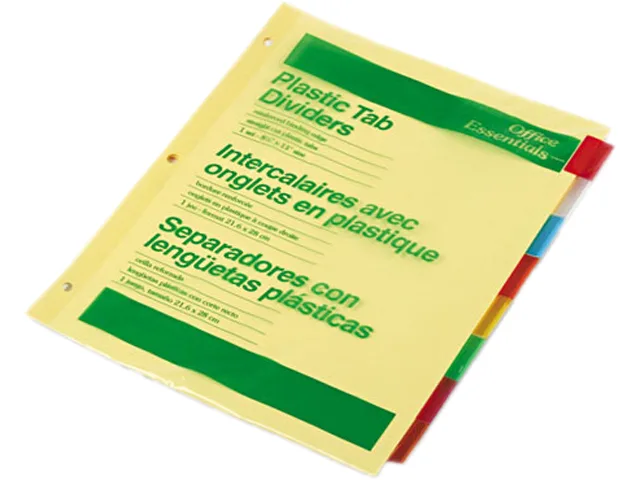 Avery Avery 11467 8-Tab Letter Card Filing Dividers — product photo