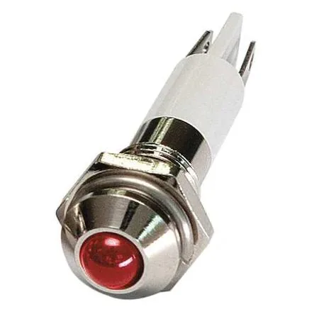 Value Brand Value Brand 24M042 Round Indicator Light Red 12V DC — product photo