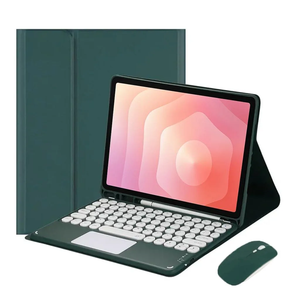 Timoom Timoom Bluetooth Keyboard Case for Samsung Tab S11 11" SM-X730 SM-X736B Green — product photo