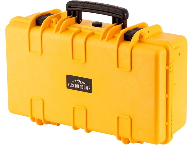 Monoprice Inc. Monoprice 139019 Weatherproof Hard Case 22in x 14in x 8in Yellow IP67 — product photo