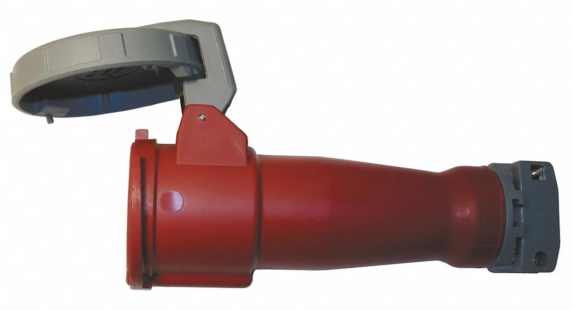 Hubbell Incorporated Hubbell Incorporated HBL460C7W Watertight Pin &amp; Sleeve Connector 60A 480V — product photo