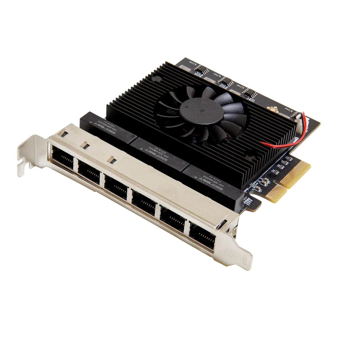 Vszerda Vszerda 6-port 2.5 Gbps PCIe x4 network card — product photo