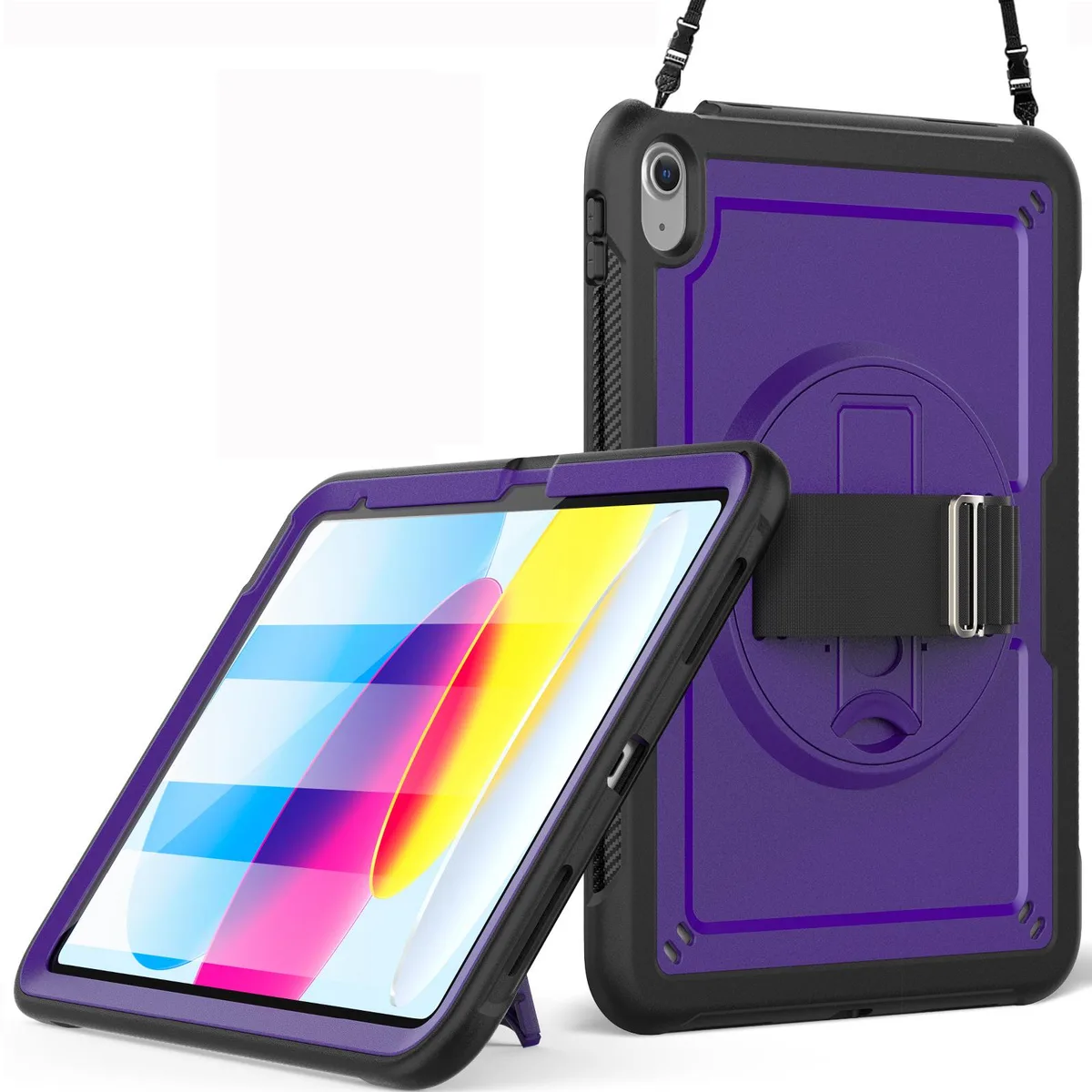 BONAEVER BONAEVER A3354 iPad 11th 10th Gen 11 10.9 Inch Laptop Case Purple — product photo