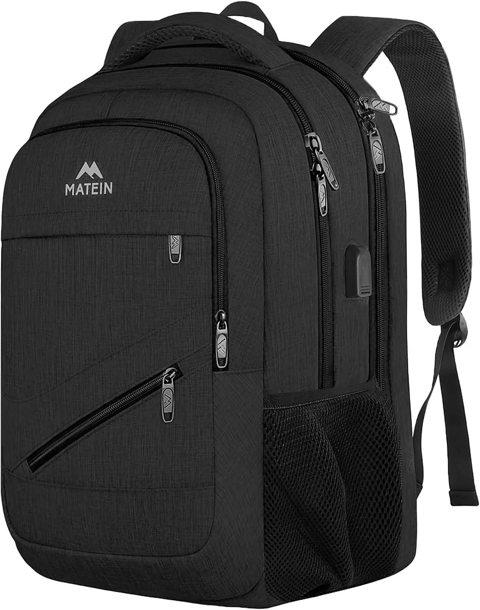 BFKK BFKK 17.3 inch Laptop Backpack Black — product photo