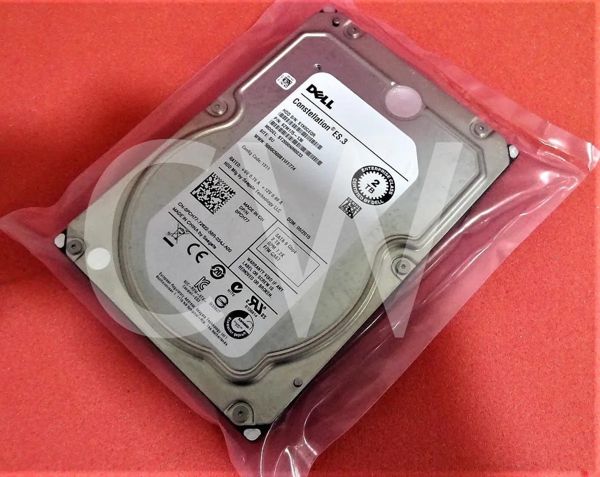 DELL DELL Constellation ES.3 PCH77 2TB 7200RPM SATA 3.5in 128MB — product photo