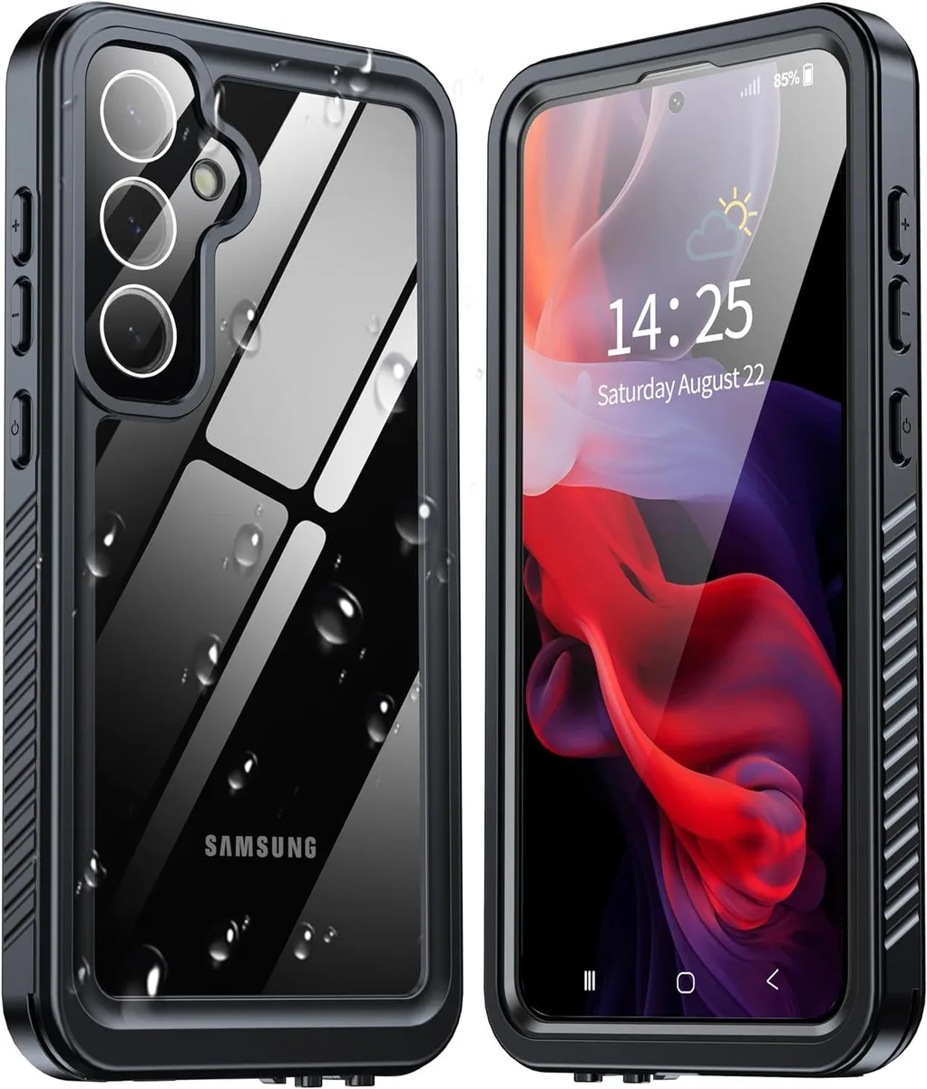 BONAEVER BONAEVER Samsung Galaxy S24 Plus Case Waterproof IP68 Black — product photo