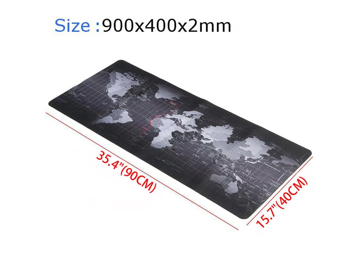 ESTONE ESTONE WorldMap mouse pad 900×400×2 mm World Map edition — product photo