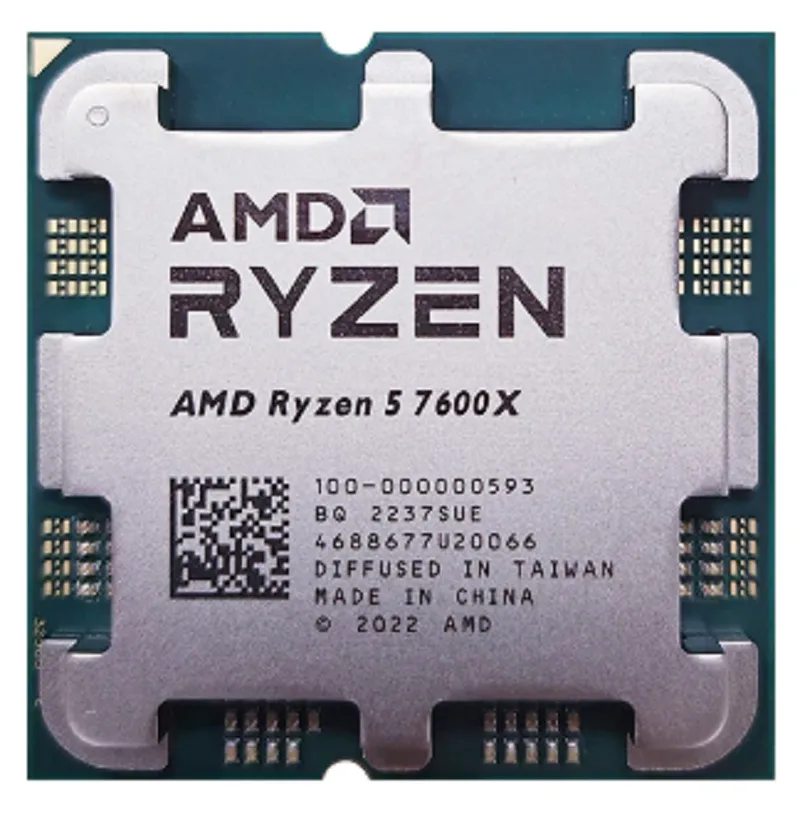 AMD AMD Ryzen 5 7600X desktop processor 100-100000593WOF — product photo