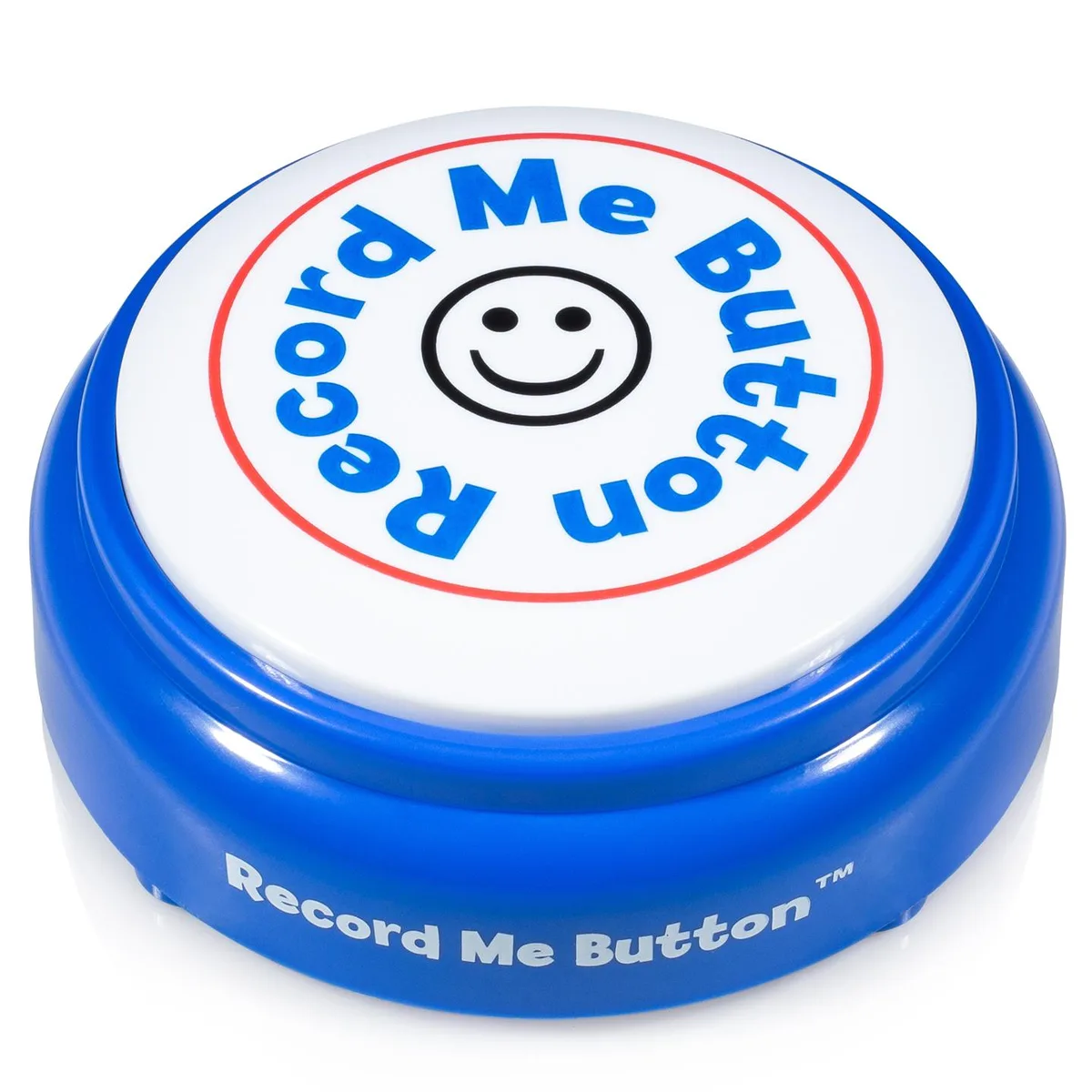 Awesome buttons Awesome buttons Record Me Button Brilliant Blue 30 sec 4-99 — product photo
