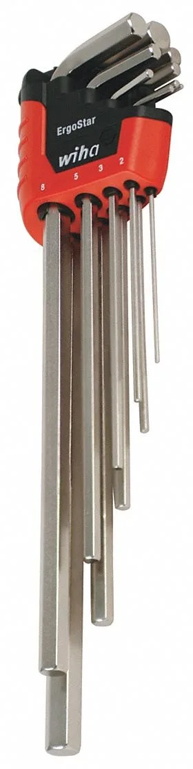 Wiha Tools Wiha Tools 35297 9 Piece Metric L-Shape Hex Key Set — product photo