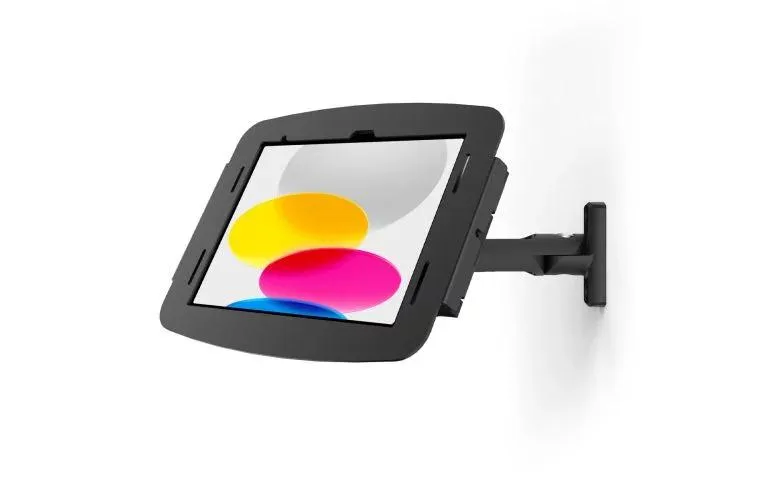 Compulocks Brands, Inc. Compulocks Brands, Inc. iPad 10.2" Space Enclosure Swing Wall Mount Black — product photo